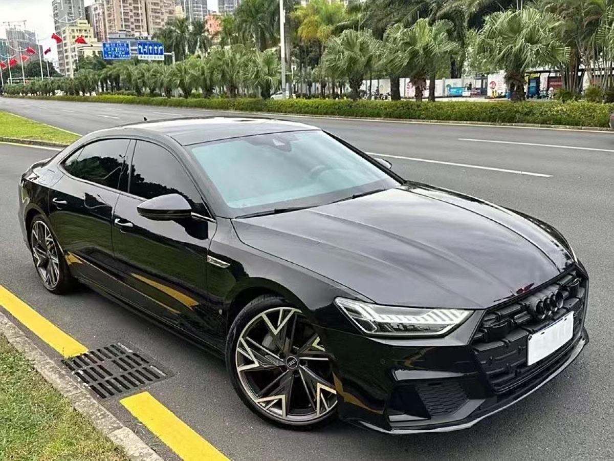 奧迪 奧迪A7L  2024款 45 TFSI quattro S-line 黑武士版圖片