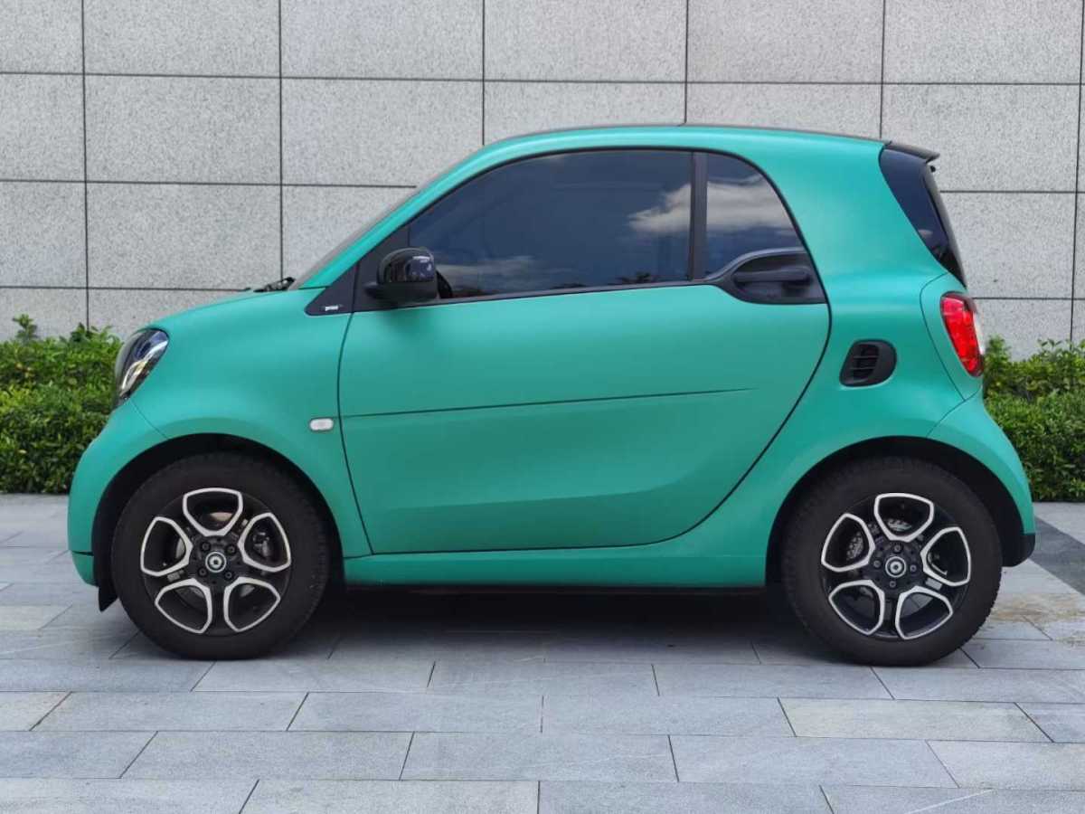 2019年6月smart fortwo  2019款 0.9T 66千瓦硬顶先锋版 国VI