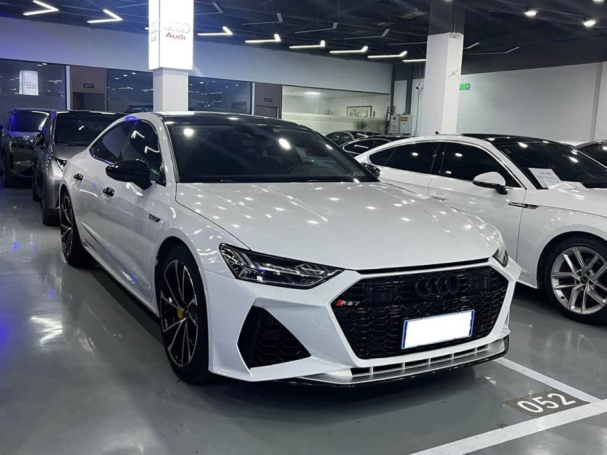 奧迪 奧迪A7L  2024款 45TFSI S-line 筑夢型 流晶套裝圖片