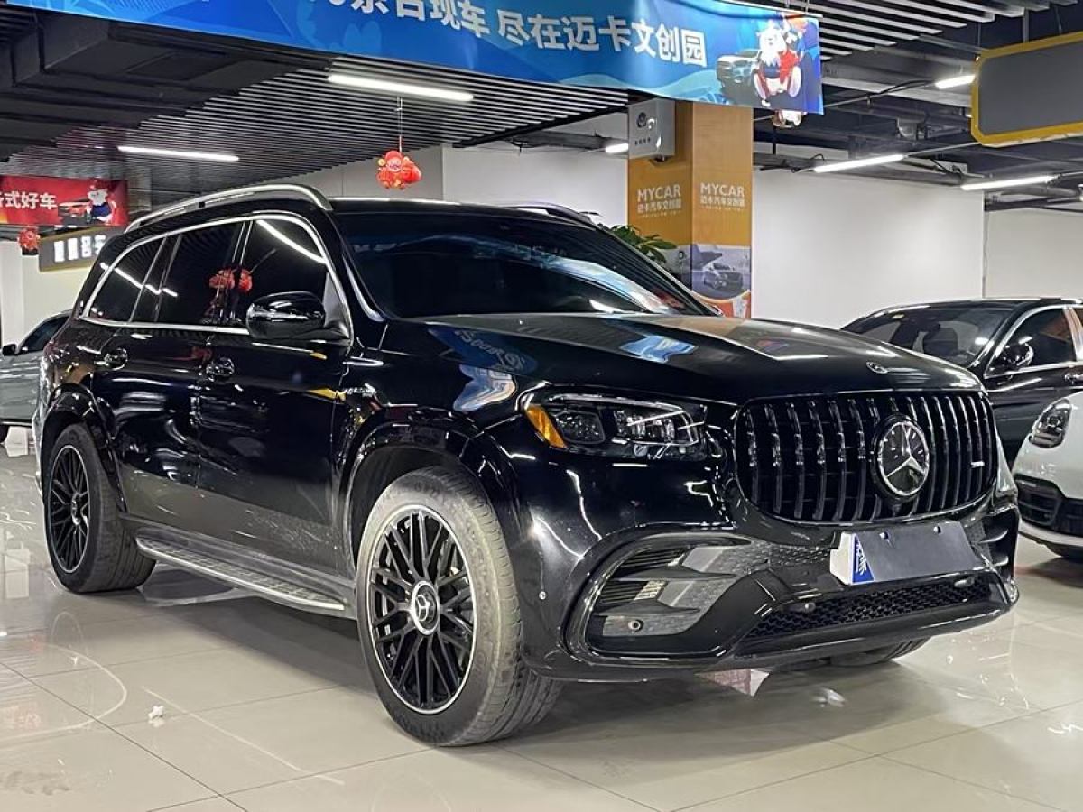 奔馳 奔馳GLS  2022款 改款 GLS 450 4MATIC 時(shí)尚型圖片