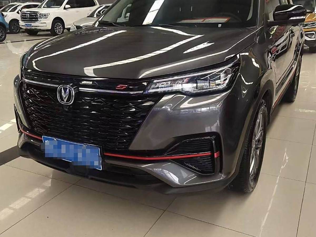 長(zhǎng)安 CS55 PLUS  2022款 藍(lán)鯨版 1.5T DCT尊貴型圖片