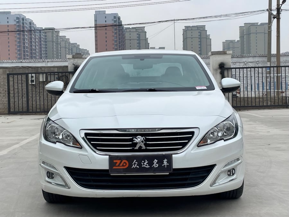 標(biāo)致 408  2018款 改款 1.8L 自動豪華版圖片