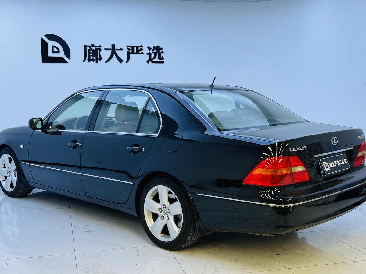 2002年10月雷克薩斯 LS  2001款 LS430 4.3