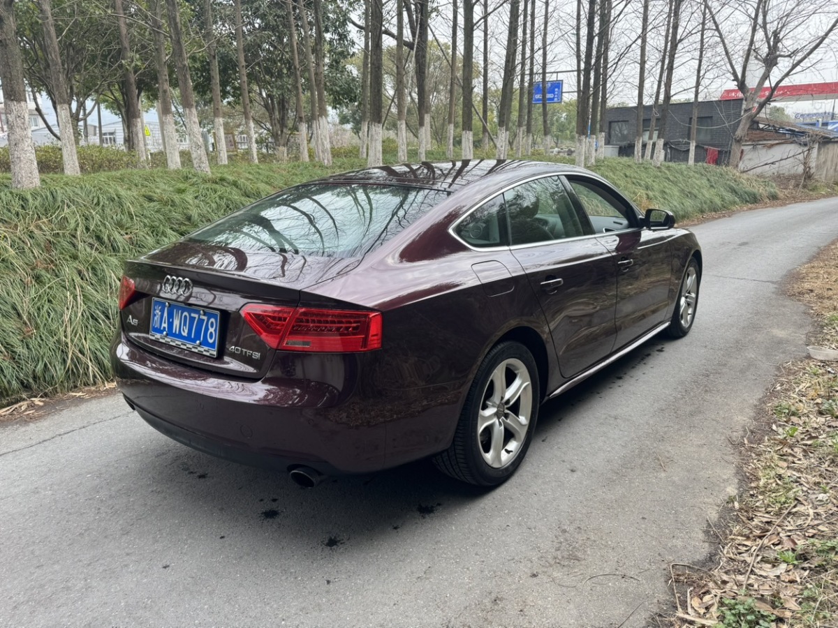 奧迪 奧迪A5  2013款 Sportback 40 TFSI圖片