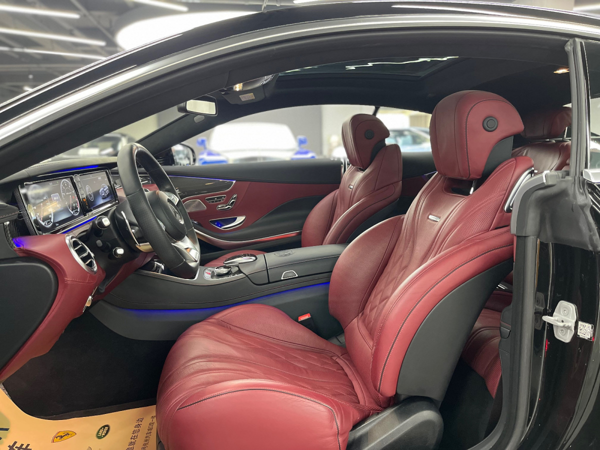 奔驰 奔驰S级AMG  2018款 AMG S 63 4MATIC+ Coupe图片