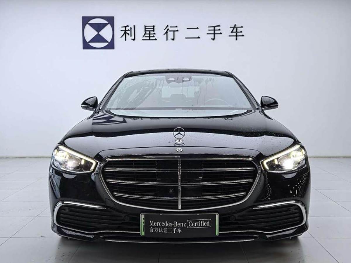 奔馳 奔馳S級新能源  2023款 改款 S 450 e L 插電式混合動(dòng)力轎車圖片