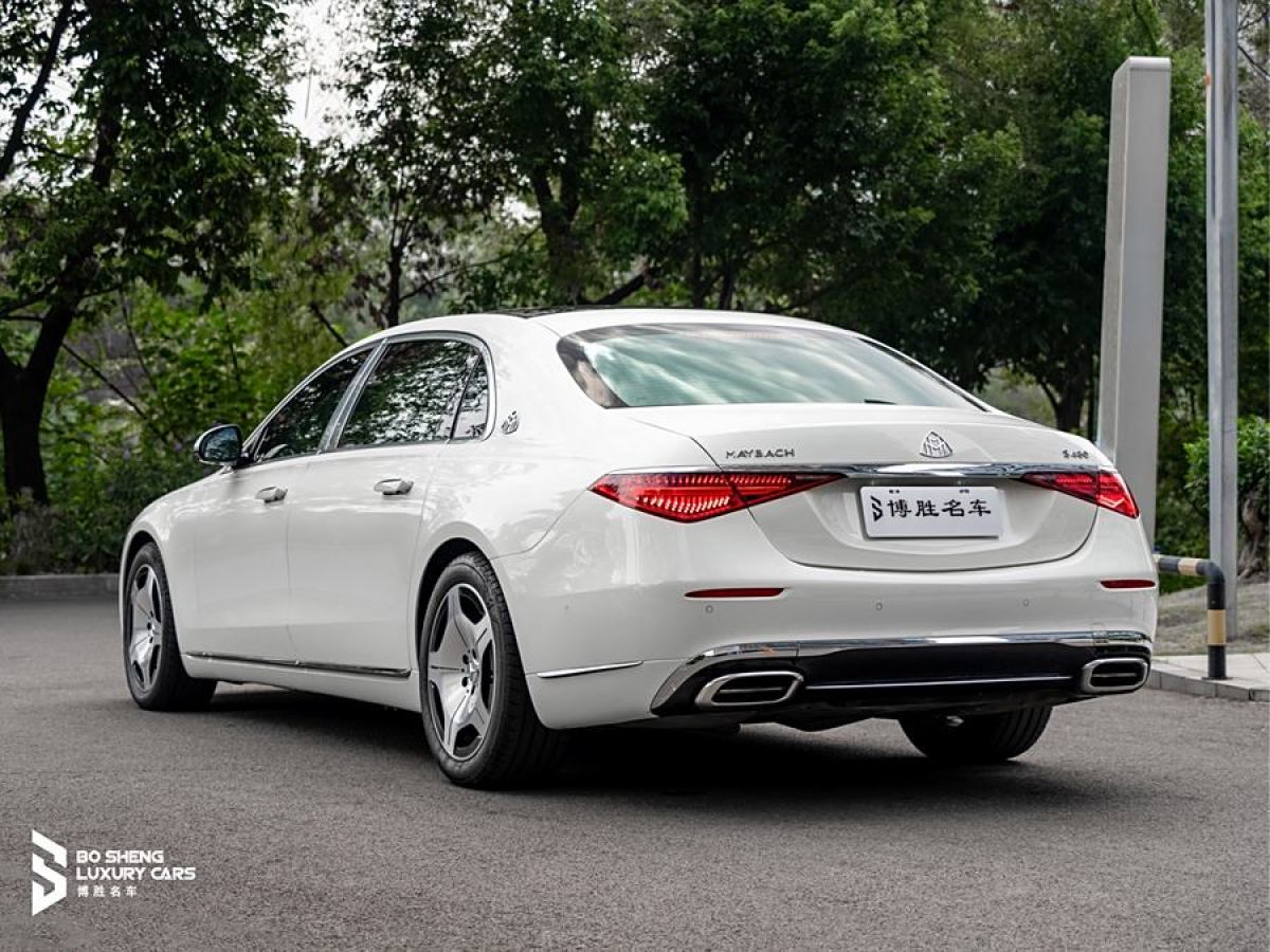 2022年4月奔馳 邁巴赫S級  2021款 S 480 4MATIC