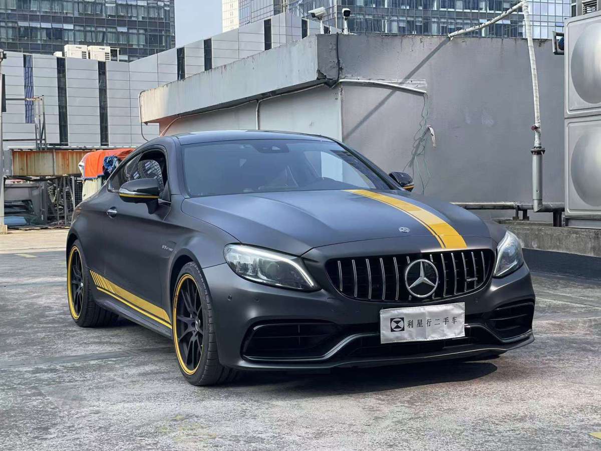 奔馳 奔馳C級AMG  2021款 AMG C 63 暗夜特別版圖片