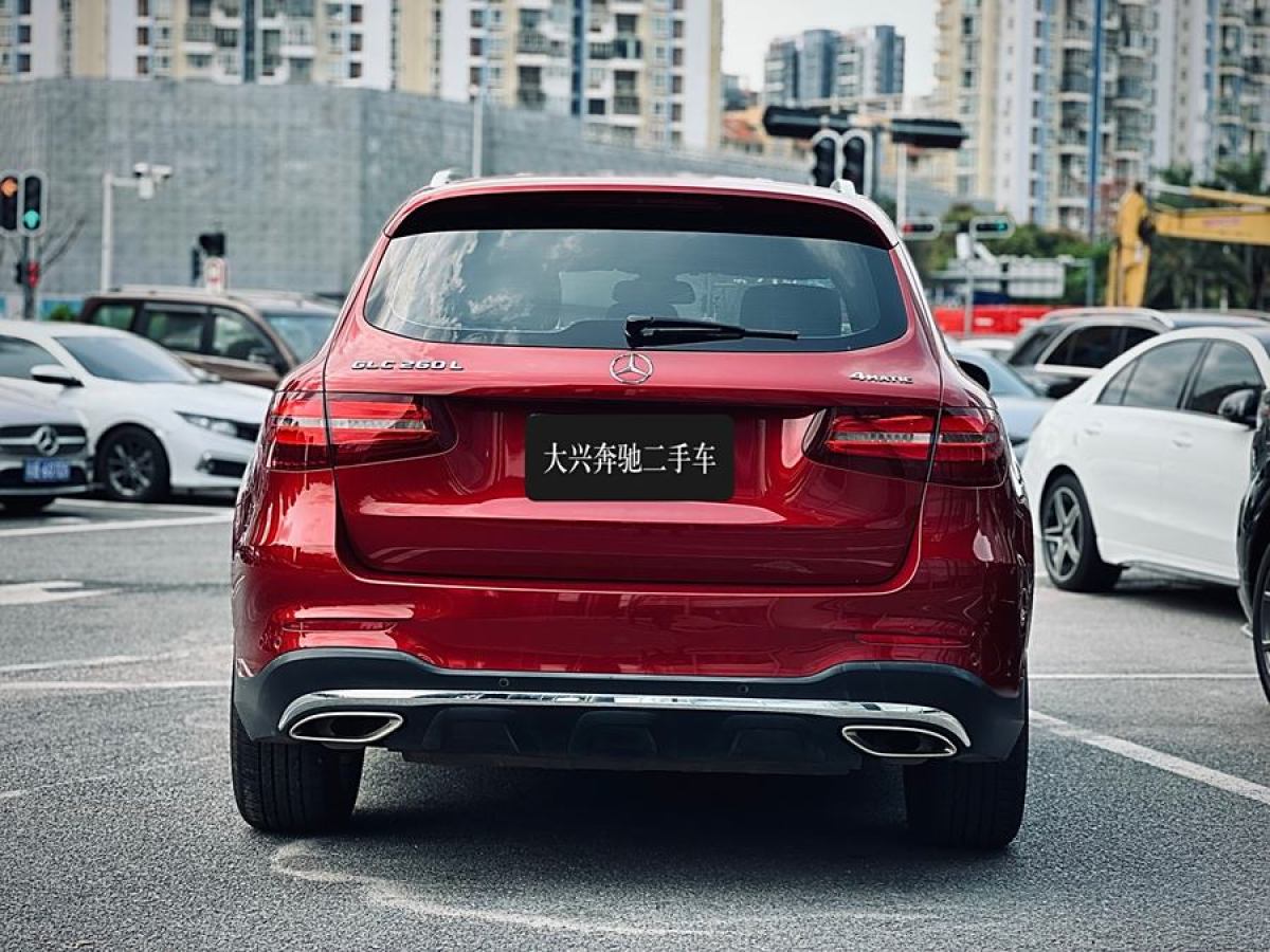 2019年8月奔馳 奔馳GLC  2019款 GLC 260 4MATIC 動感型