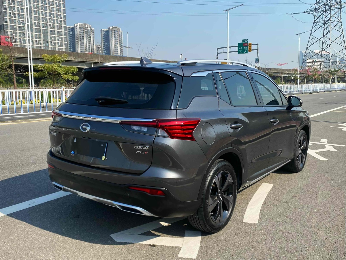 廣汽傳祺 GS4  2022款 270T 自動智行科技版圖片