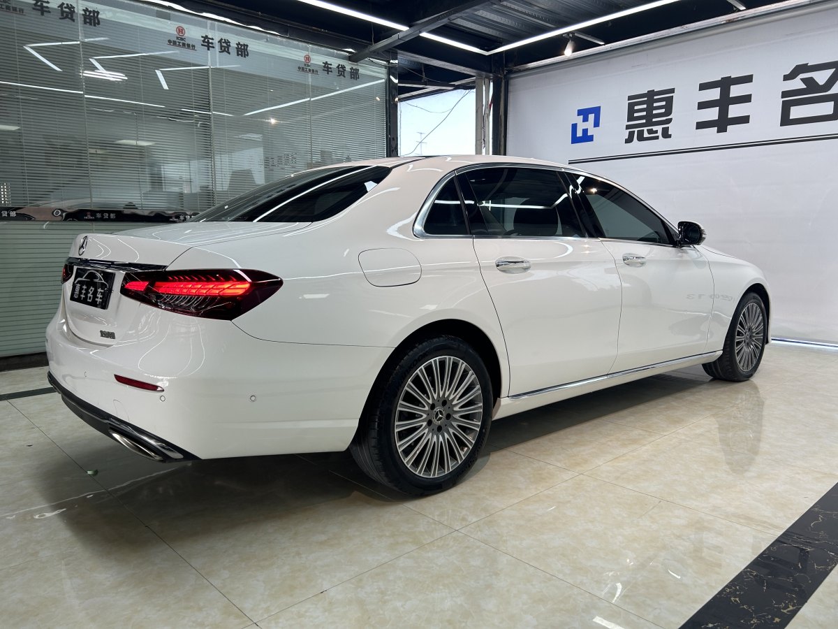 奔馳 奔馳E級(jí)  2021款 改款 E 300 L 豪華型圖片