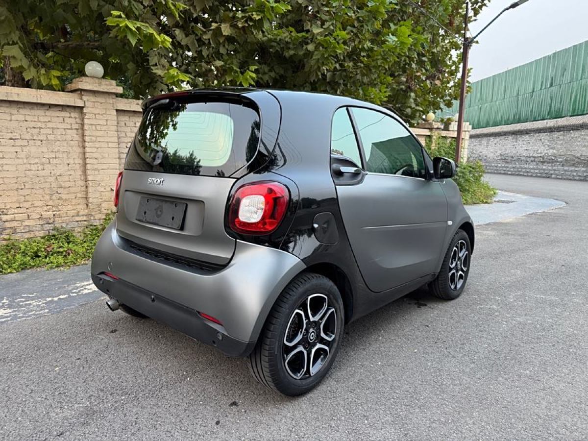 2019年9月smart fortwo  2019款 0.9T 66千瓦硬頂風(fēng)擎版 國(guó)VI