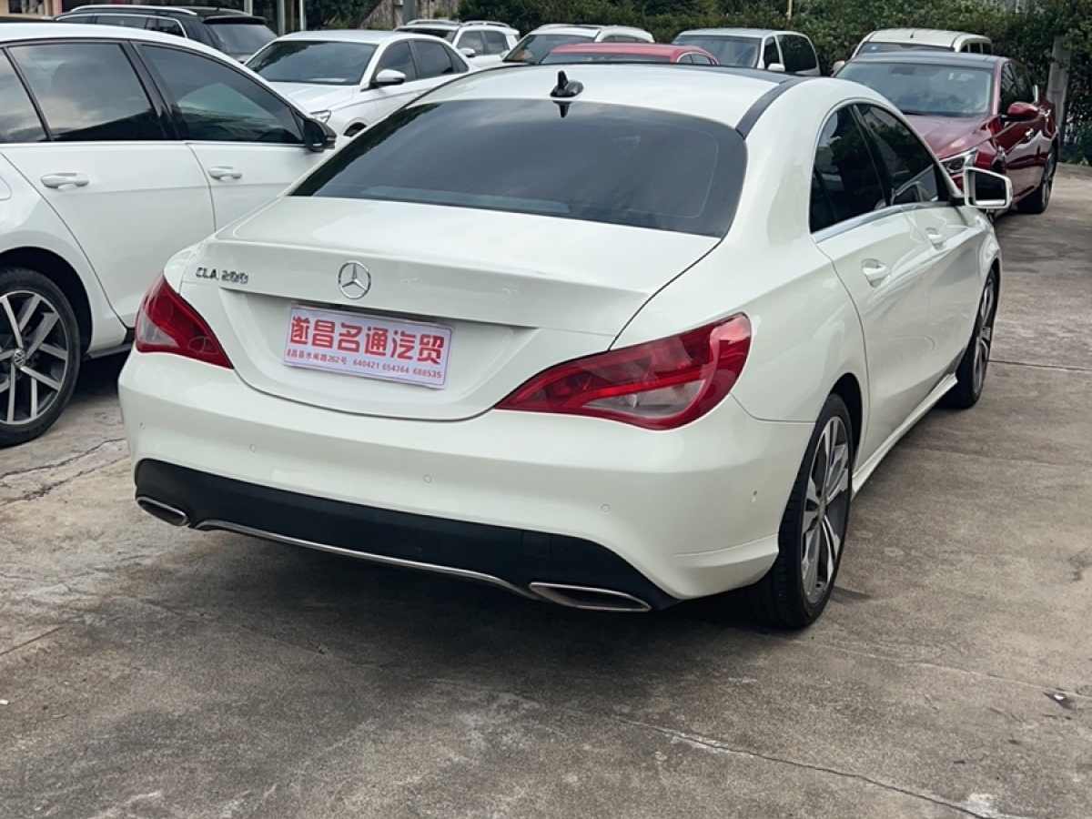 奔馳 奔馳CLA級  2018款 CLA 200 動感型圖片