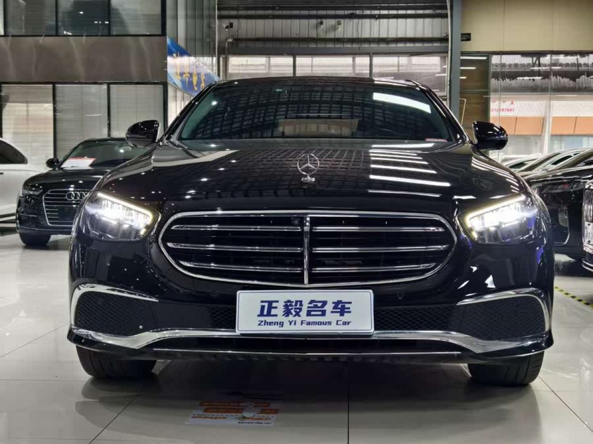 奔馳 奔馳E級  2022款 改款二 E 300 L 豪華型圖片