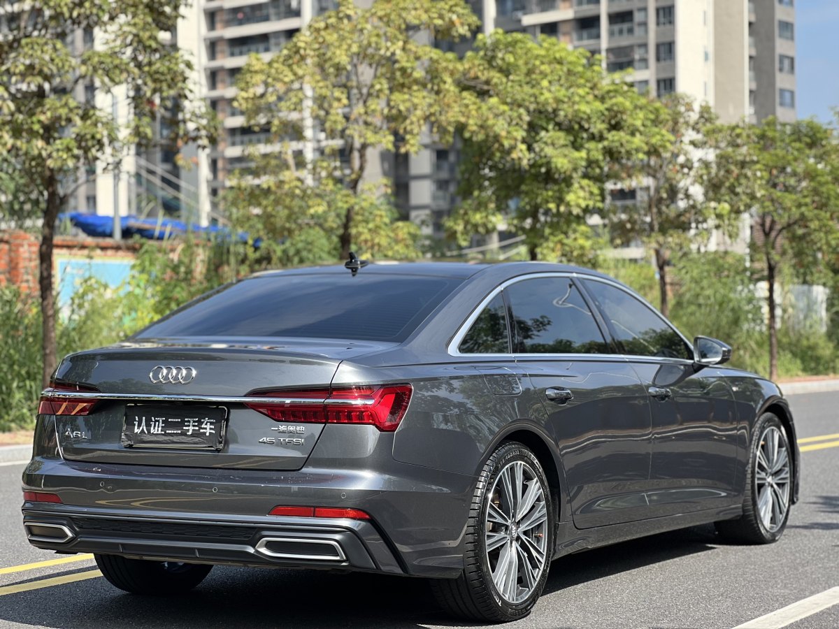 2021年3月奧迪 奧迪A6L  2021款 45 TFSI 臻選動感型