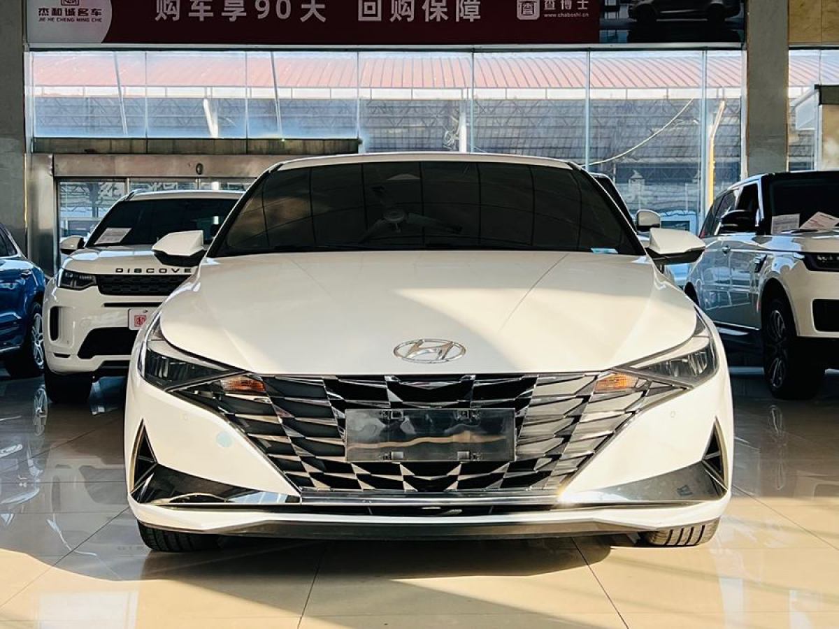 現(xiàn)代 伊蘭特  2021款 1.5L LUX尊貴版圖片