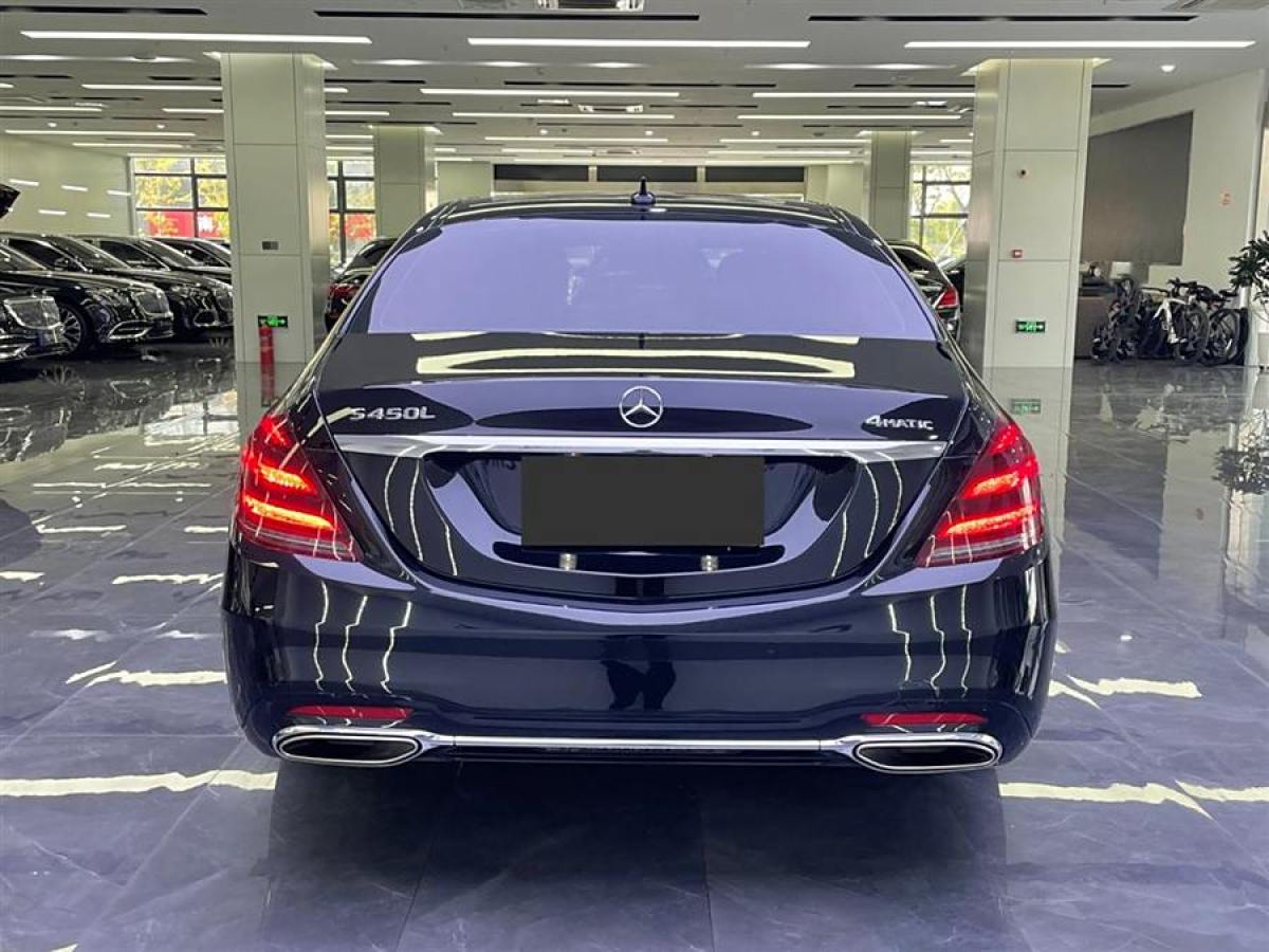 奔馳 奔馳S級  2019款 S 450 L 4MATIC 臻藏版圖片