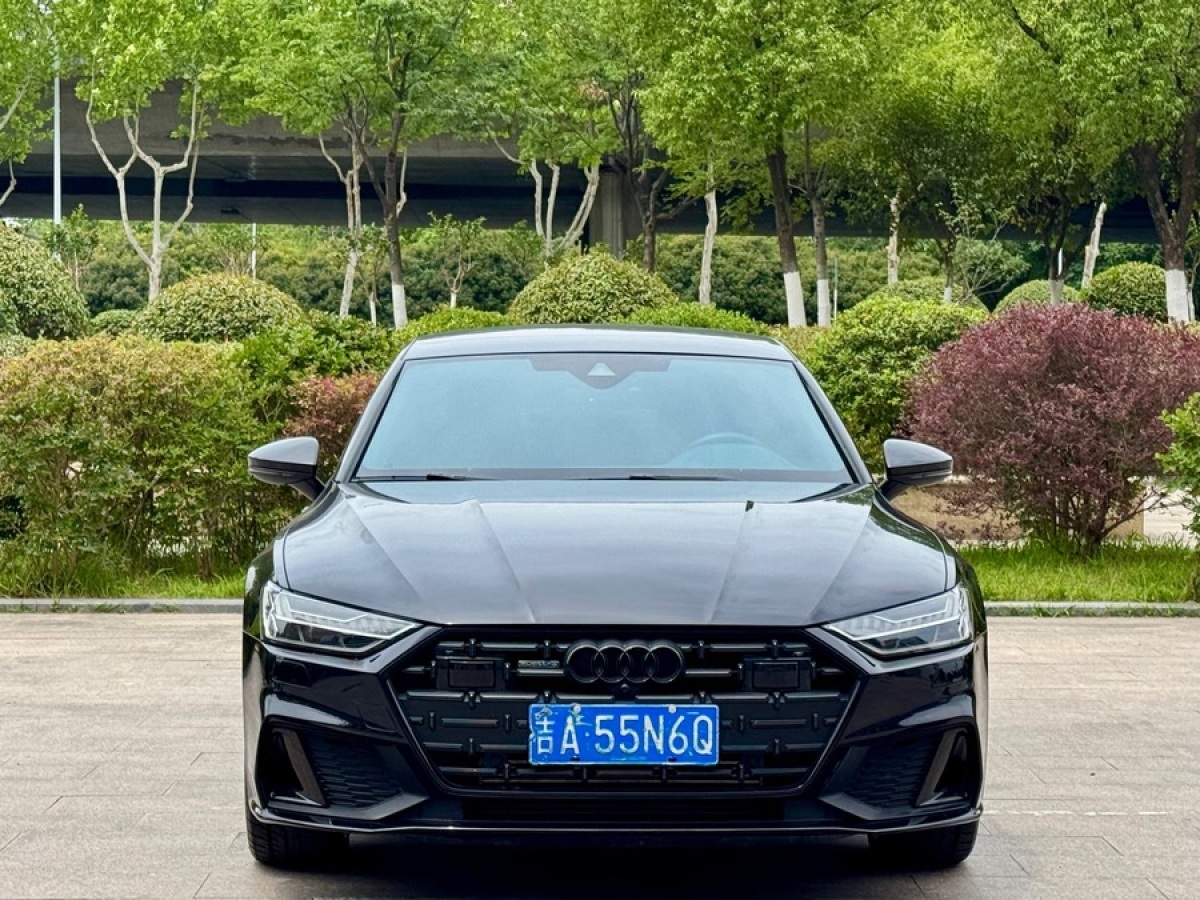 奧迪 奧迪A7L  2023款 45 TFSI quattro S-line 黑武士版圖片