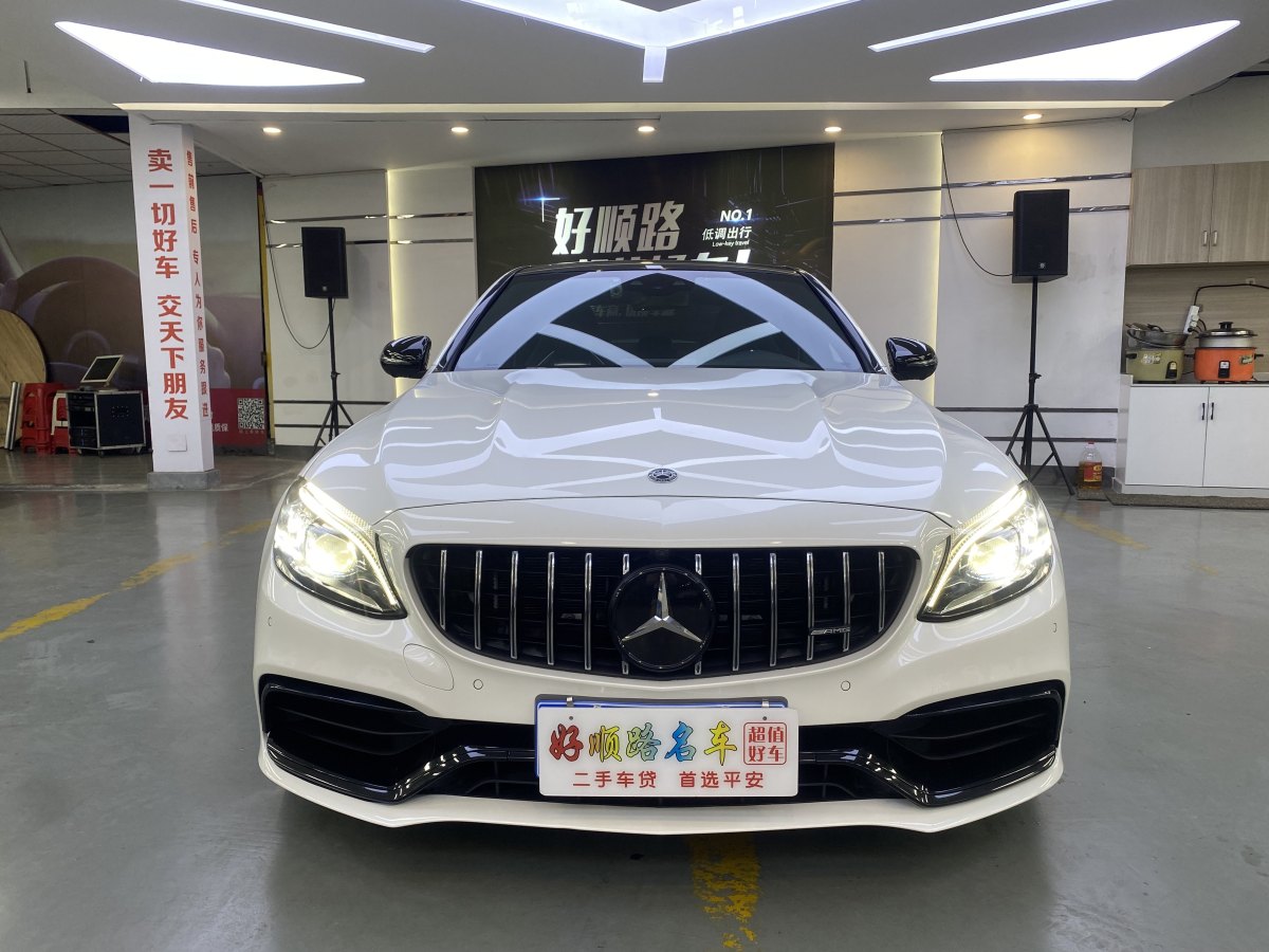 奔驰 奔驰C级AMG  2019款 AMG C 63 S图片