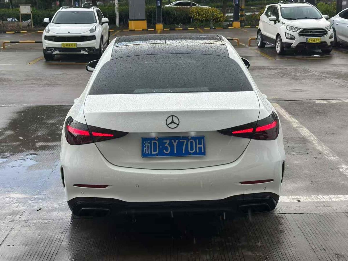 奔馳 奔馳C級  2022款 C 260 L 皓夜運(yùn)動版圖片