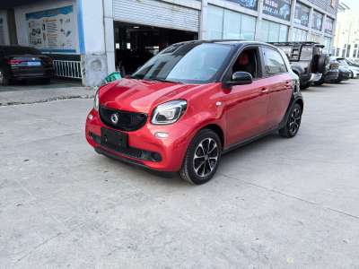 2017年6月 smart fortwo 1.0L 52千瓦魅蓝特别版图片