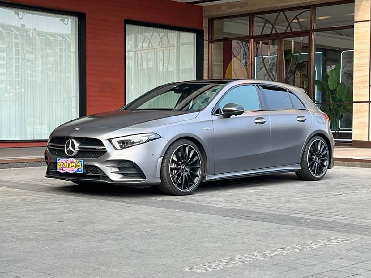 2021年4月奔馳 奔馳A級AMG  2020款 改款 AMG A 35 4MATIC