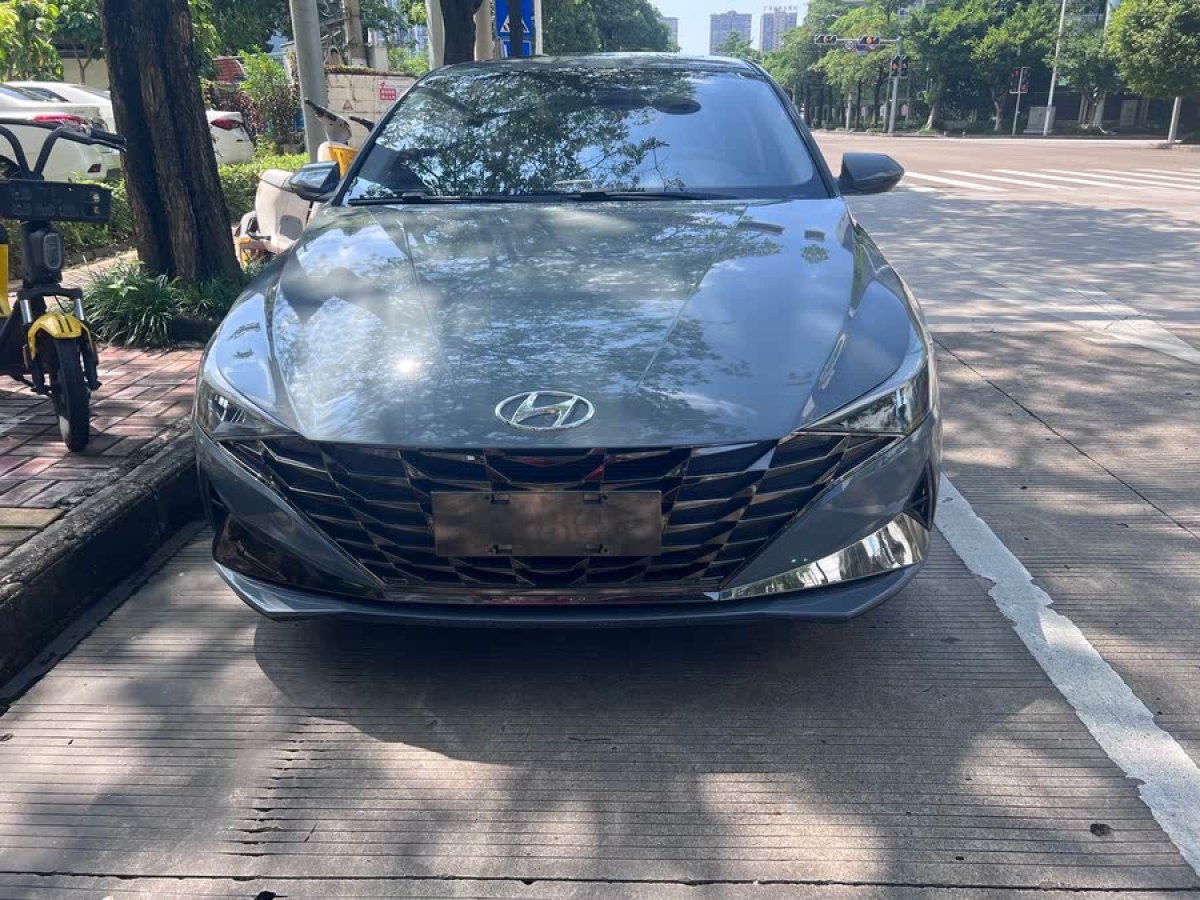 現(xiàn)代 伊蘭特  2021款 1.5L LUX尊貴版圖片