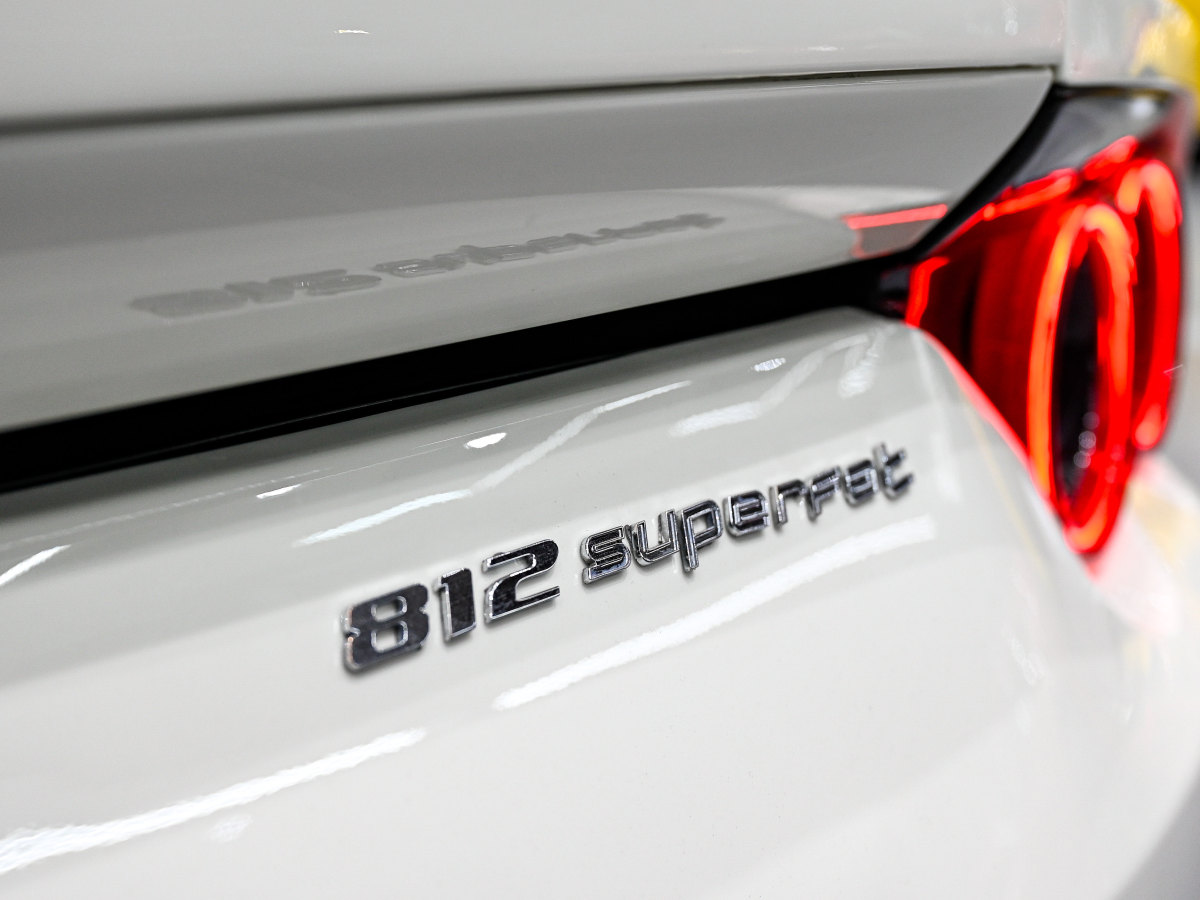 2018年8月法拉利 812 Superfast  2020款 6.5L GTS