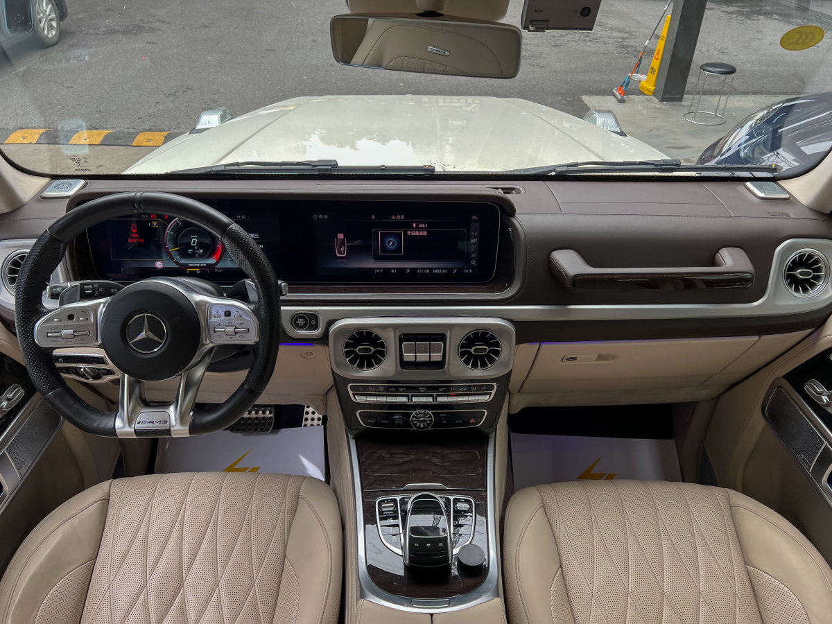 2019年7月奔驰 奔驰G级AMG  2019款  改款 AMG G 63