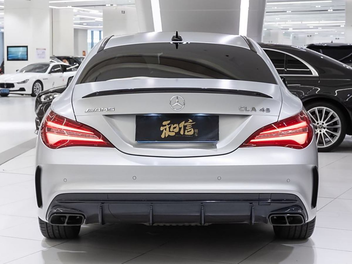 2017年9月奔馳 奔馳CLA級(jí)AMG  2017款 改款 AMG CLA 45 4MATIC