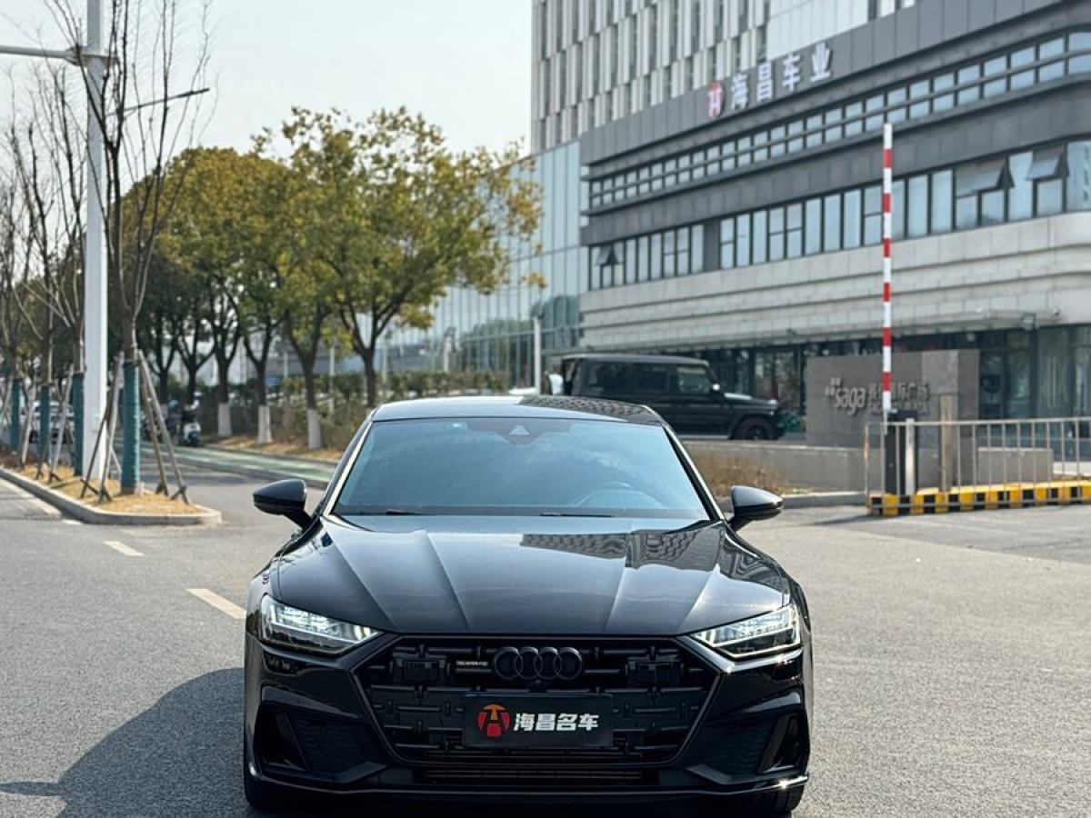 奧迪 奧迪A7L  2022款 45 TFSI quattro S-line 風(fēng)騎士圖片