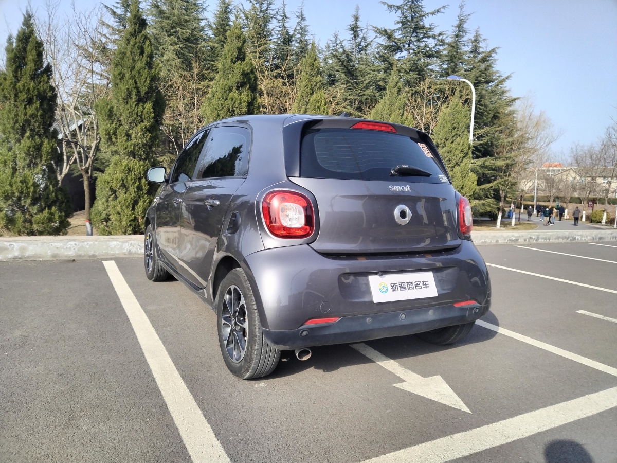 smart forfour  2018款 1.0L 52千瓦激情版圖片