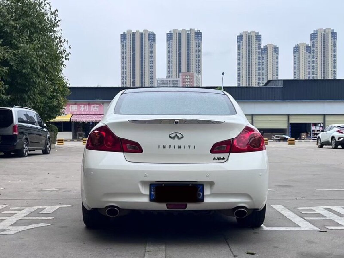 2012年7月英菲尼迪 G系  2010款 G25 Sedan 豪華運動版