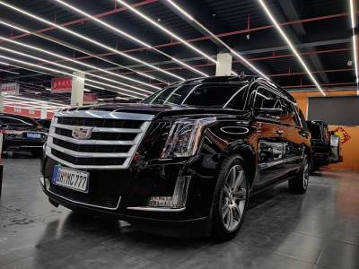 2018年9月 凱迪拉克 凱雷德ESCALADE(進口) 6.2L ESV鉑金版加長型圖片