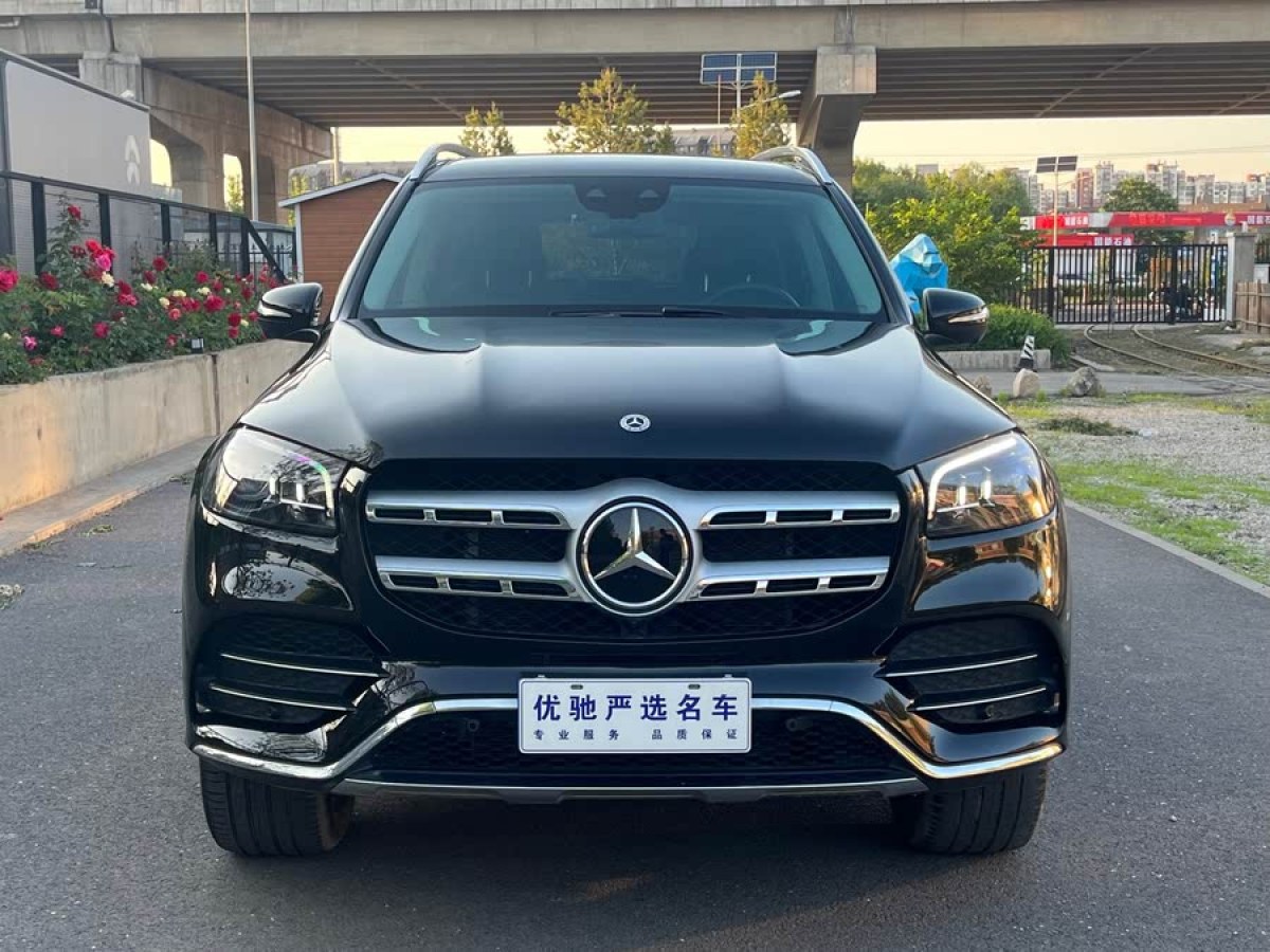 奔馳 奔馳GLS  2022款 改款 GLS 450 4MATIC 時(shí)尚型圖片