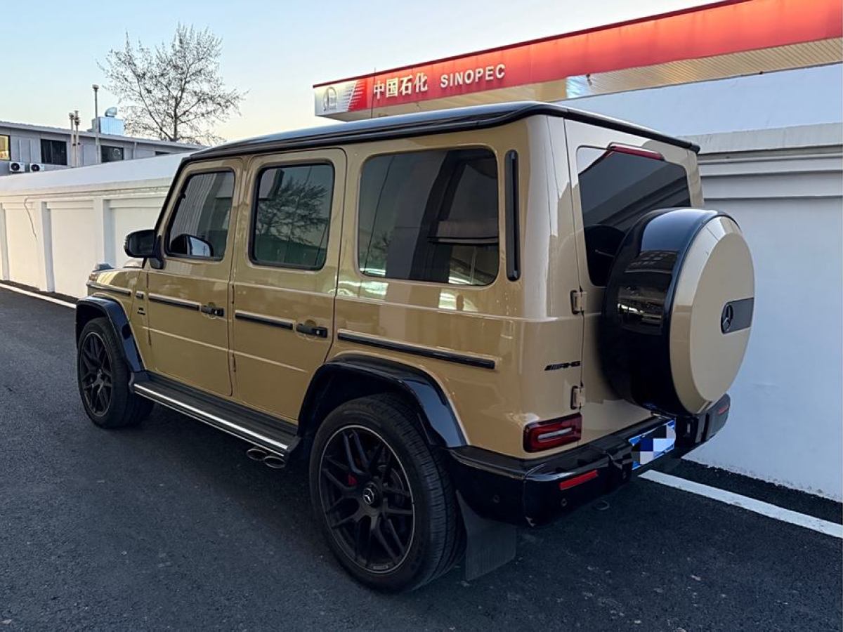 2022年1月奔馳 奔馳G級(jí)AMG  2019款  改款 AMG G 63