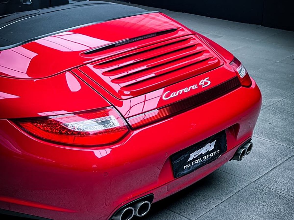 2009年11月保時(shí)捷 911  2008款 Carrera S Cabriolet 3.8L