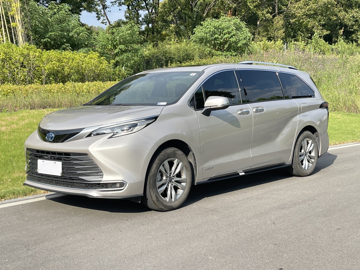 丰田 赛那SIENNA  2021款 2.5L混动 铂金版图片