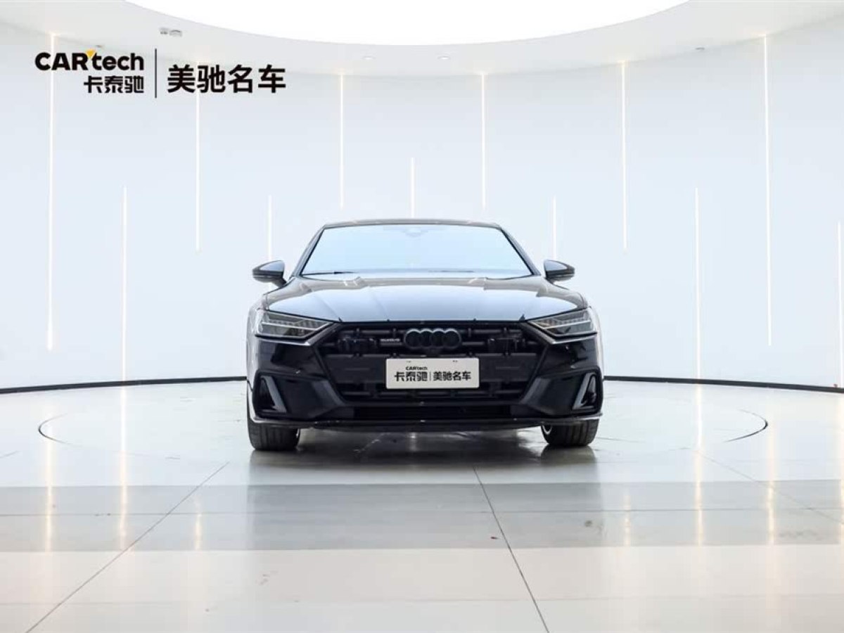 奧迪 奧迪A7L  2024款 45 TFSI quattro S-line 黑武士版圖片