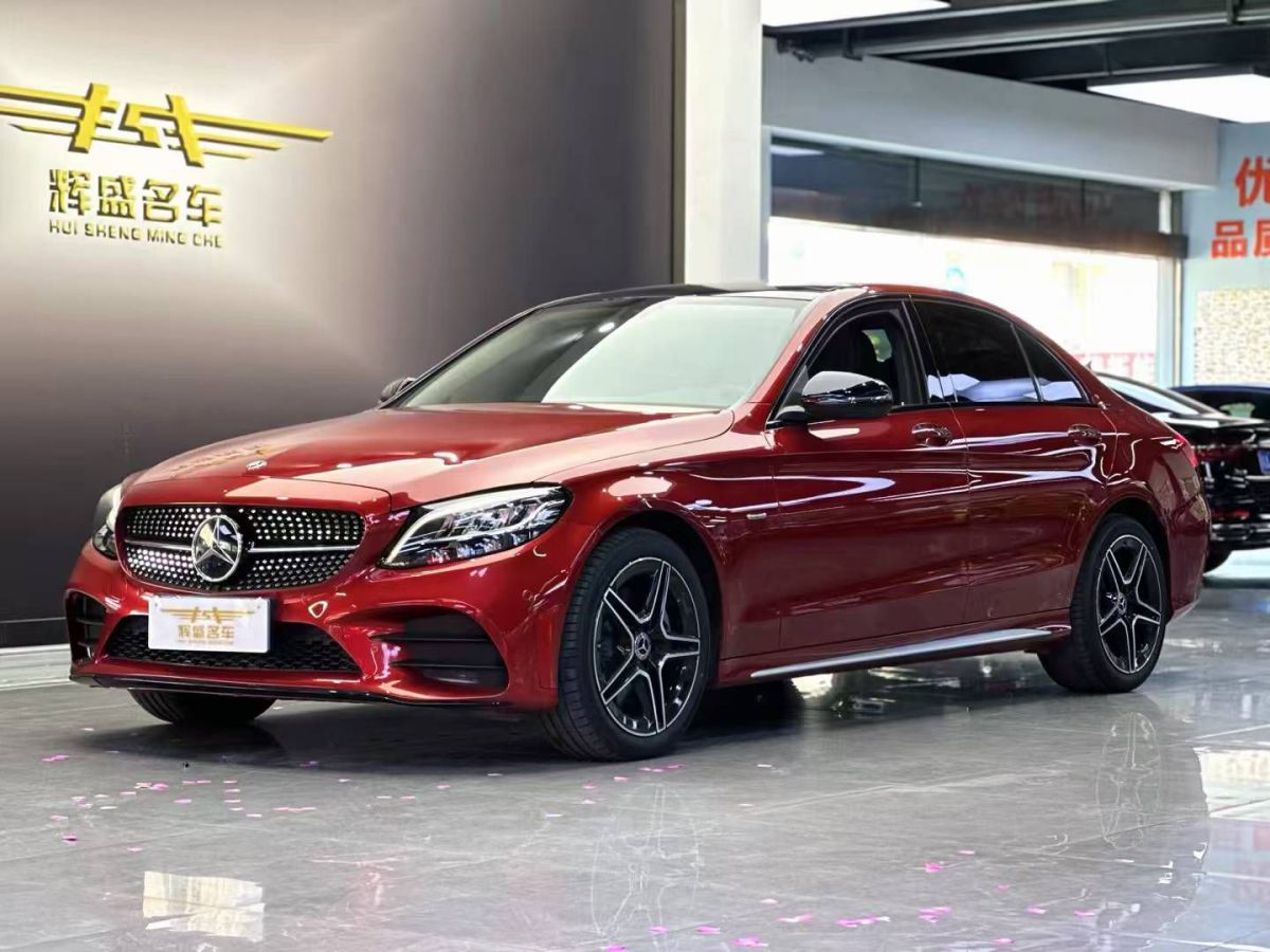 奔馳 奔馳C級  2021款 C 300 L 運動版圖片