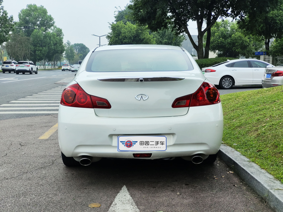 2013年11月英菲尼迪 G系  2013款 G25 Sedan 豪華運動版