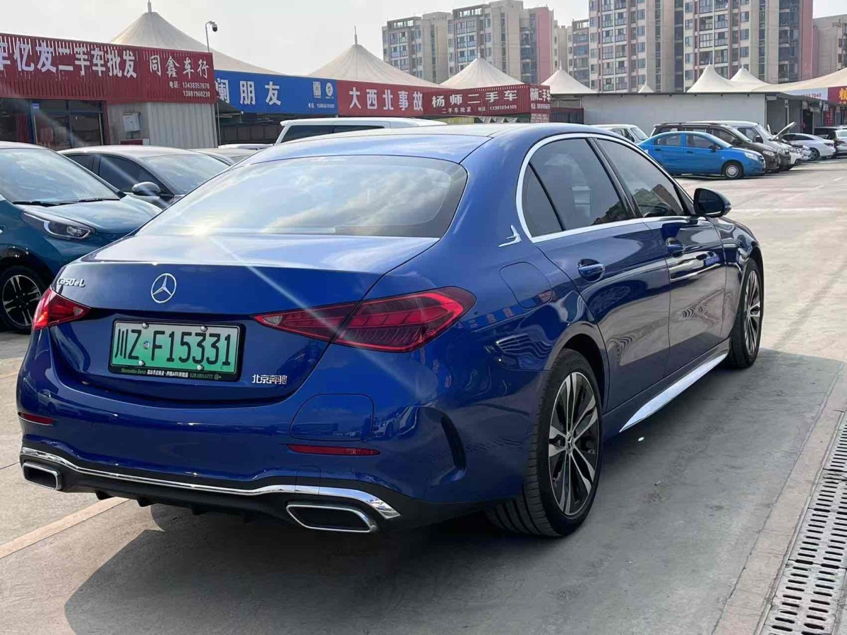 奔馳 奔馳C級(jí)新能源  2023款 改款 C 350 eL圖片