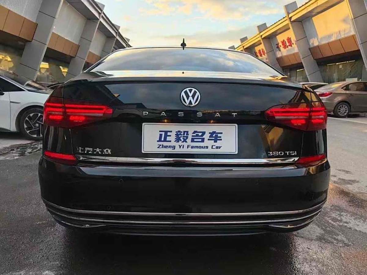 大眾 帕薩特  2020款 改款 380TSI 豪華版 國VI圖片