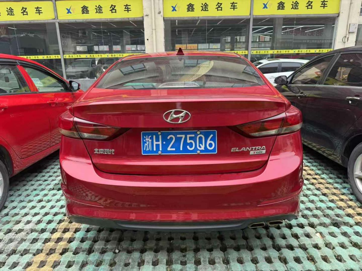現(xiàn)代 領(lǐng)動  2018款 1.4T 雙離合炫動?旗艦型圖片