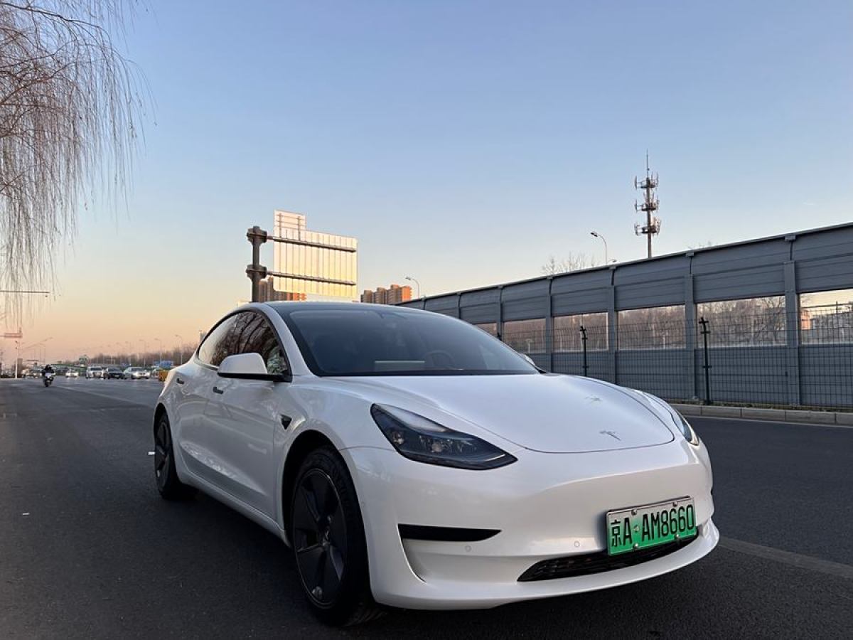 特斯拉 Model 3  2021款 改款 標(biāo)準(zhǔn)續(xù)航后驅(qū)升級版圖片