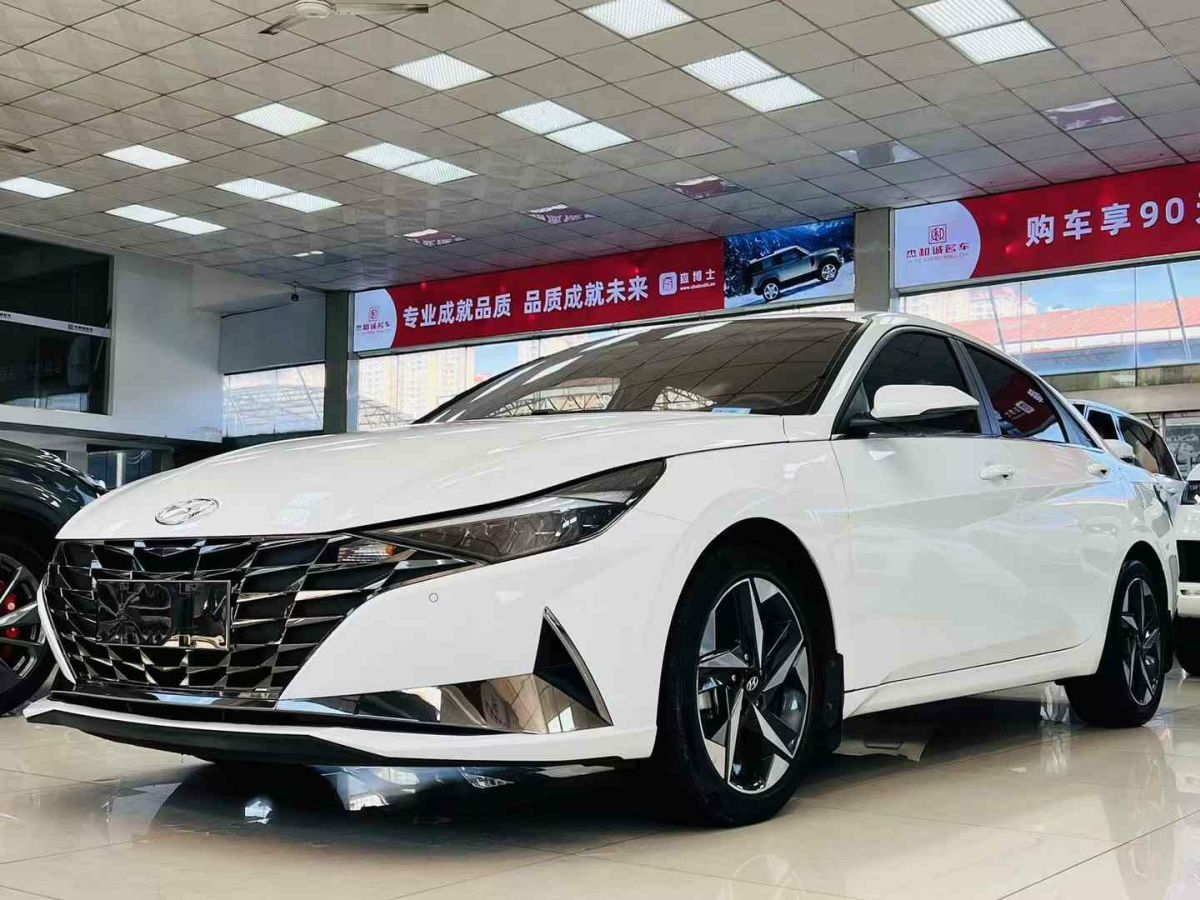 2021年1月現(xiàn)代 伊蘭特  2021款 1.5L GLX精英版