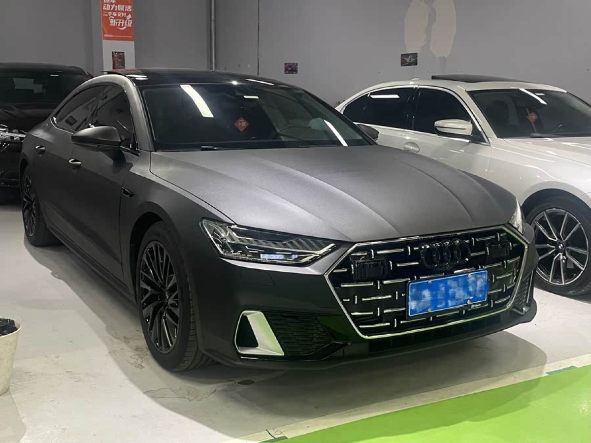 2023年11月奧迪 奧迪A7L  2024款 45 TFSI 豪華型