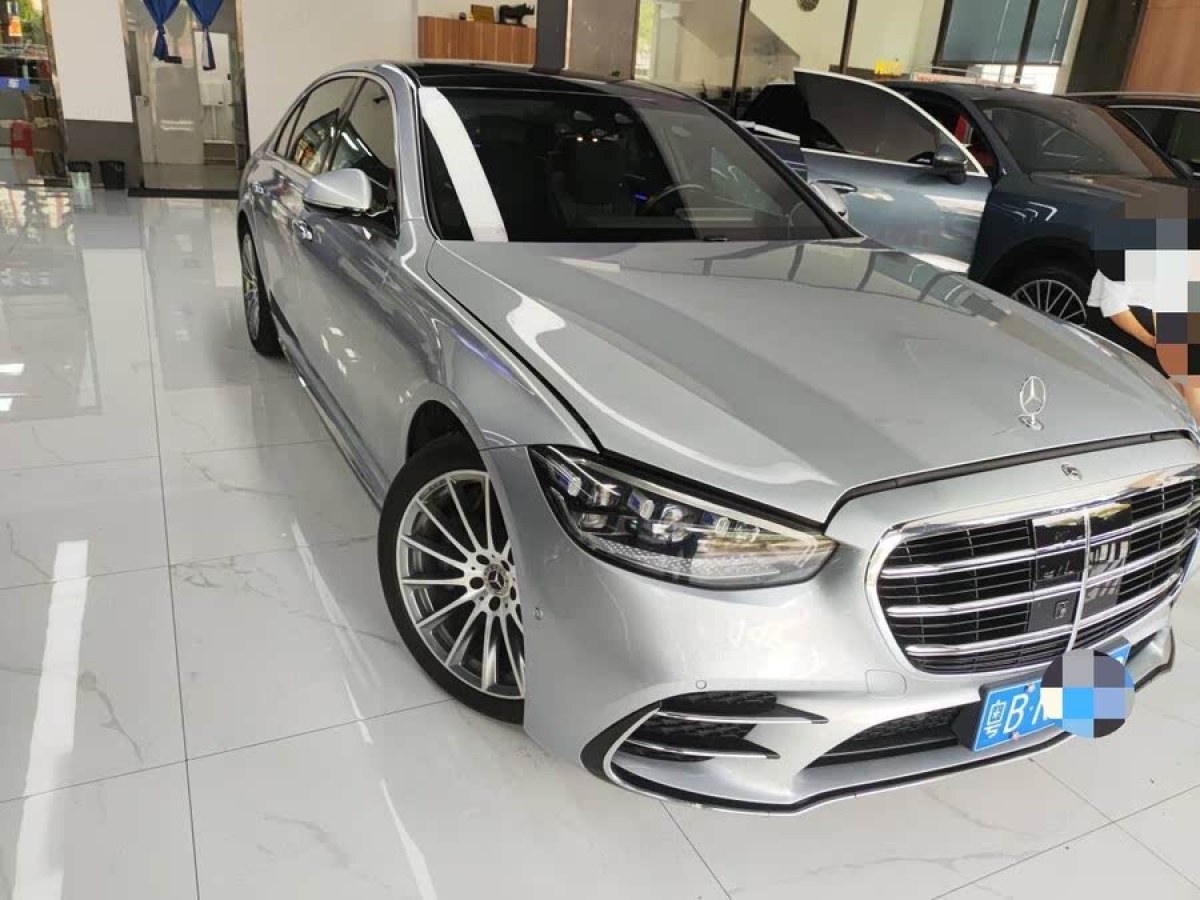 奔馳 奔馳S級(jí)  2021款 改款 S 450 L 4MATIC圖片