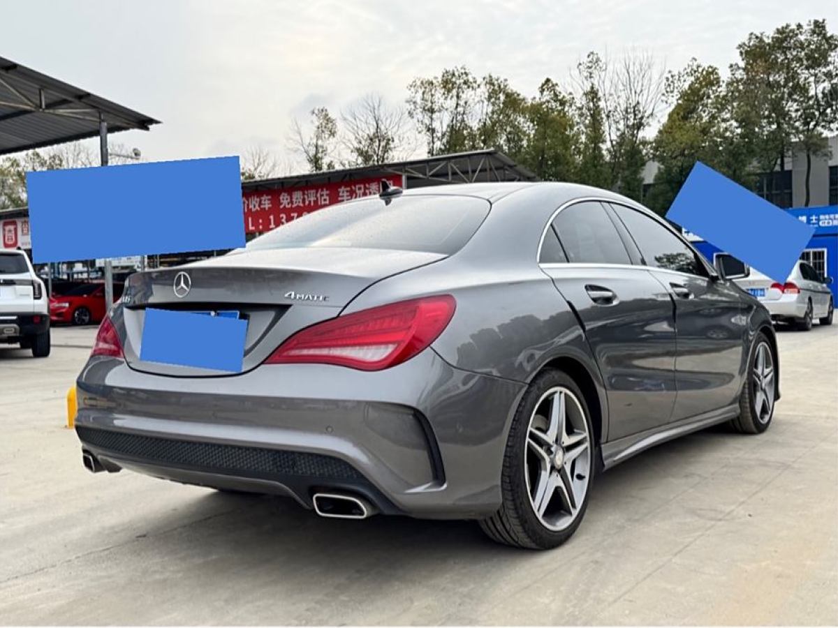 2015年7月奔馳 奔馳CLA級(jí)  2015款 CLA 220 4MATIC