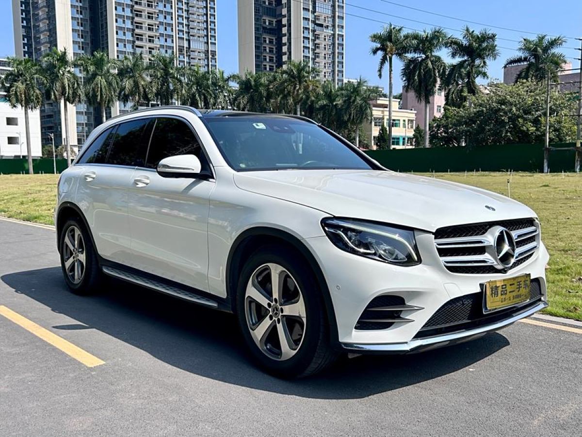 2017年8月奔馳 奔馳GLC  2017款 GLC 260 4MATIC 豪華型